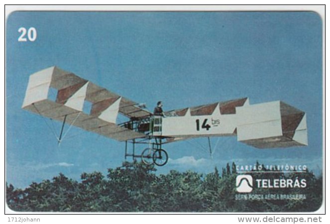 BRASIL B-841 Magnetic Telebras - Traffic, Historic Airplane - Used - Brésil