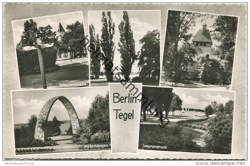 Berlin - Tegel - Foto-AK - Verlag Herbert Meyerheim Berlin - Tegel