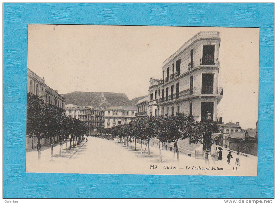 Oran. - Le Boulevard Fulton. - Oran