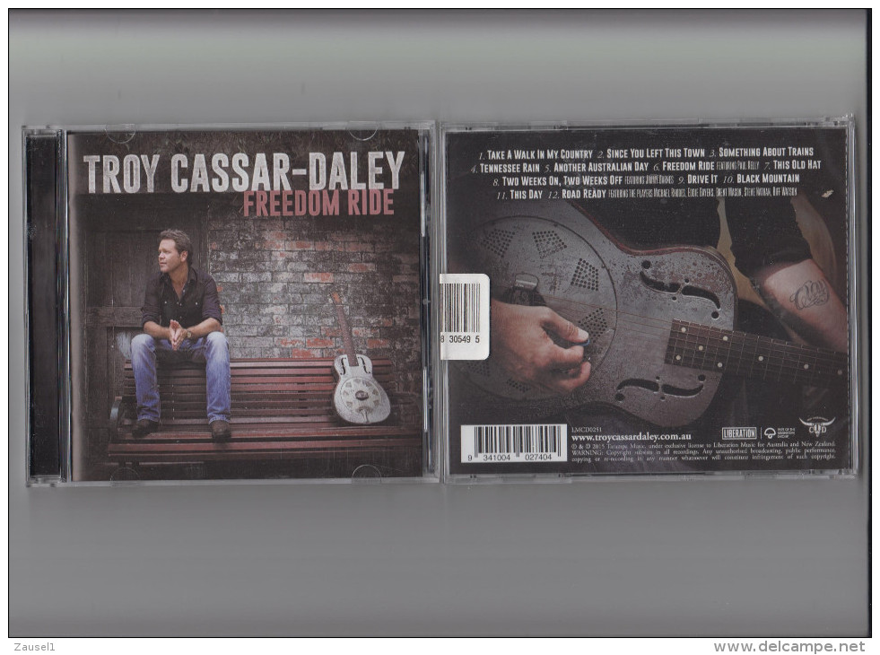 Troy Cassar-Daley - Freedom Ride - 6 Golden Guitars 2016 - Original CD - Country & Folk