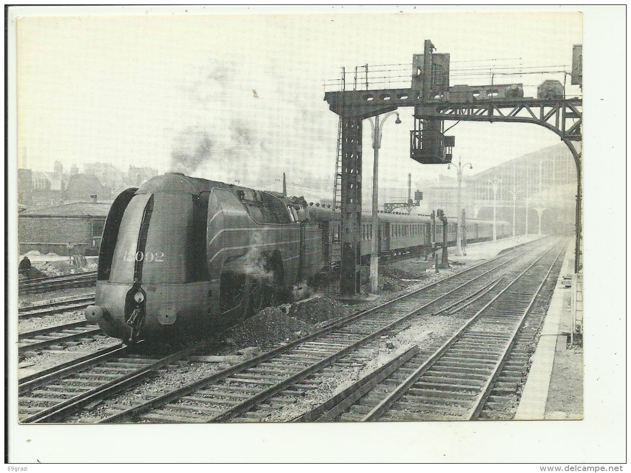 Lille Train Vapeurs Belges Locomotive Type 12 A Lille Vers 1960 - Lille