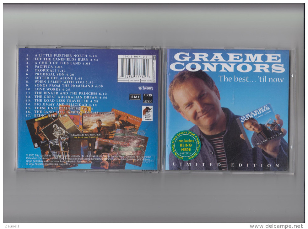 Greame Connors - The Best ... 'til Now - Original CD - Country & Folk