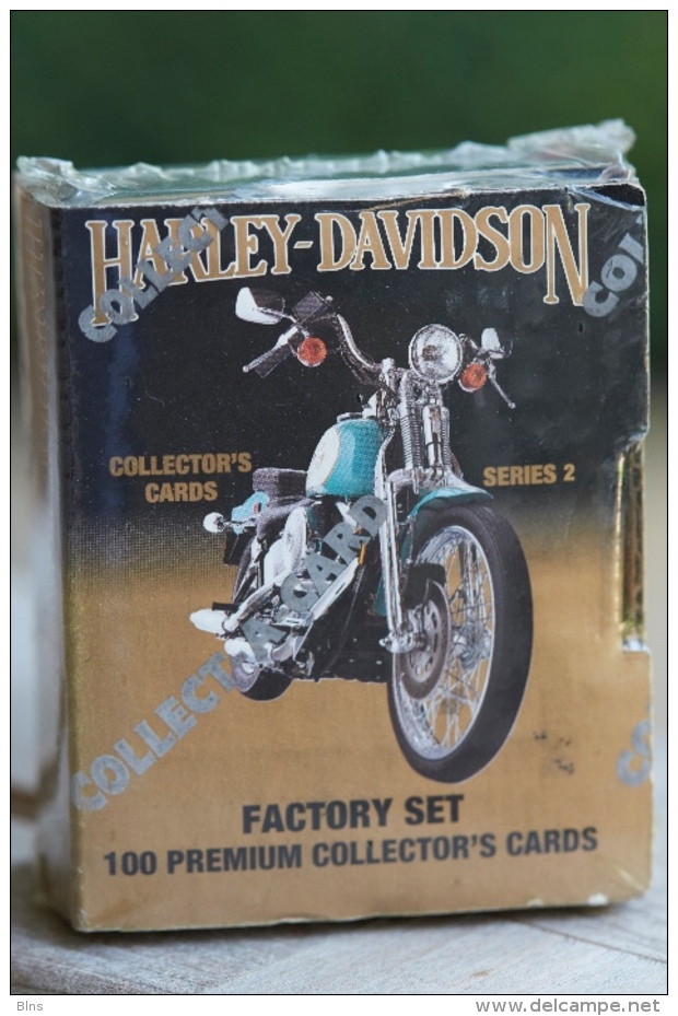 Harley-Davidson Collector's Cards 2 Factory Set - NEW IN FOIL - Motos