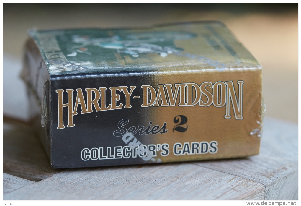 Harley-Davidson Collector's Cards 2 Factory Set - NEW IN FOIL - Motos