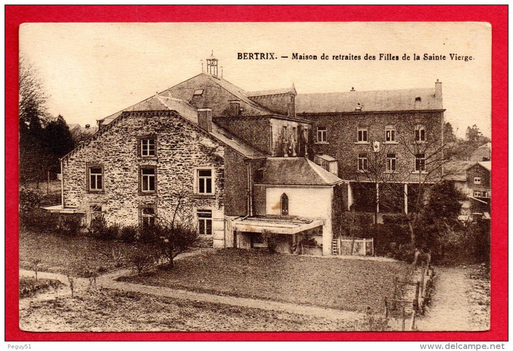 Bertrix. Maison De Retraites Des Filles De La Sainte Vierge. 1925 - Bertrix