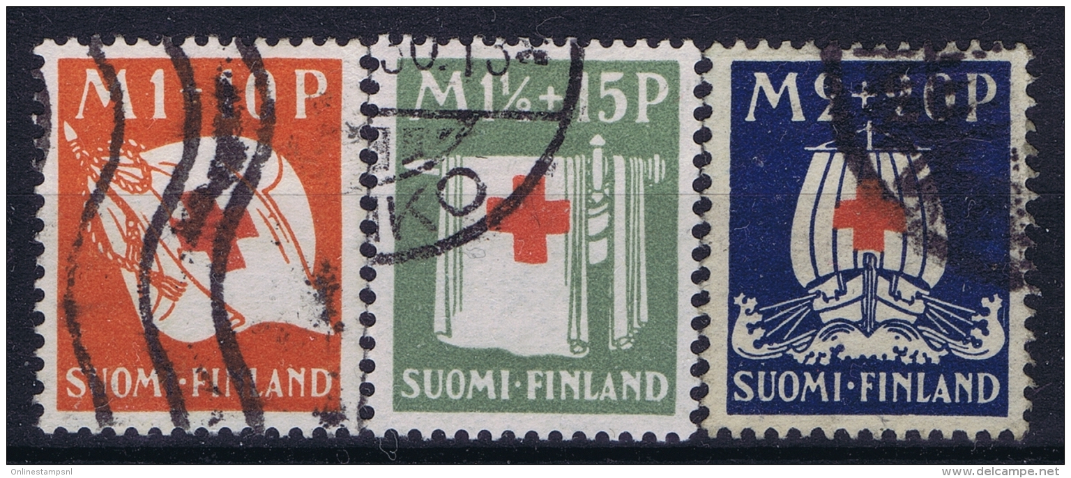 Finland Mi Nr 158 - 160 Used  1930 - Oblitérés