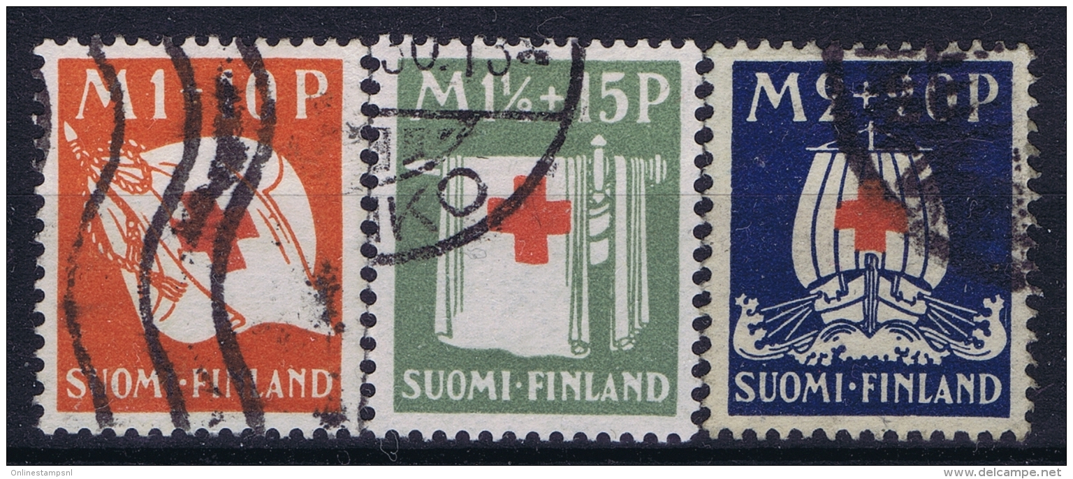 Finland Mi Nr 158 - 160 Used  1930 - Used Stamps