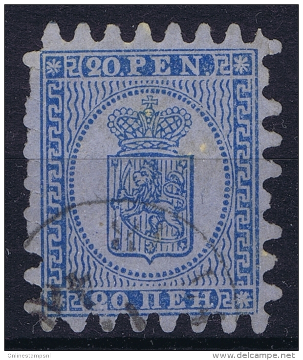 Finland Mi Nr 8 Bx  Used  1866 - Gebruikt