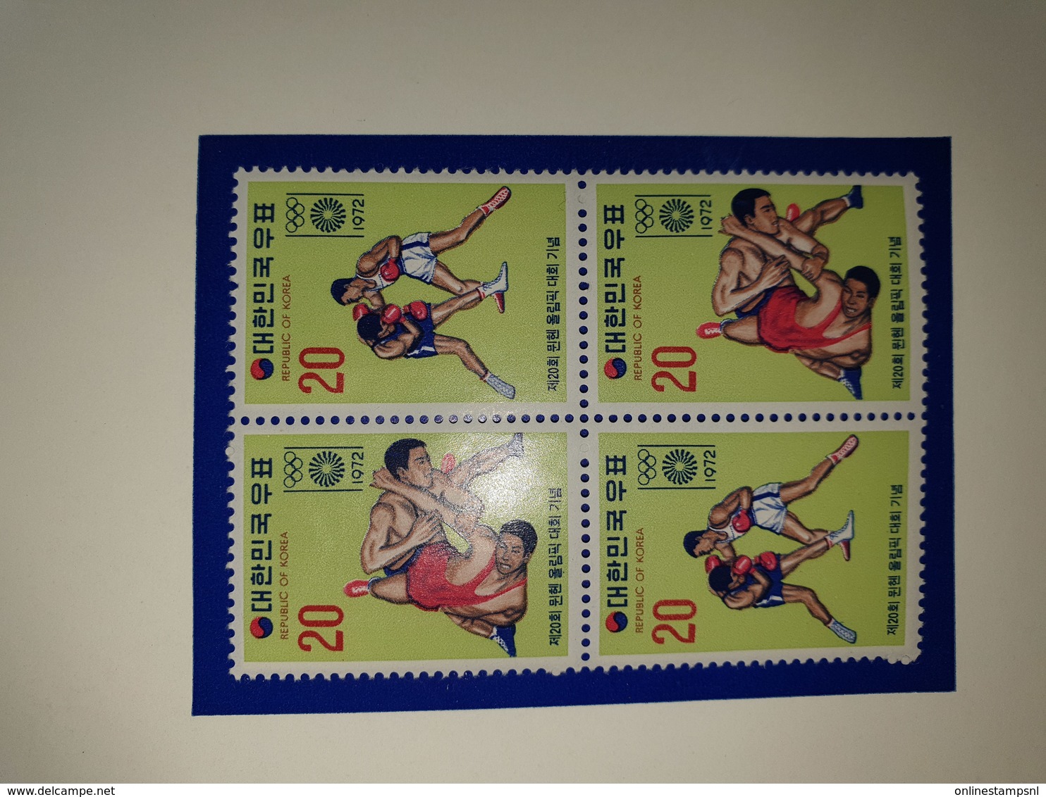 South Corea: Mi 845 - 848 In 4 Blocks + Blocks 354 + 355 In Commemorate Album 20Th Olympic Games - Korea, South