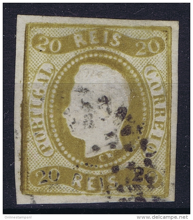 Portugal: Mi Nr 19  Used 1866 - Oblitérés