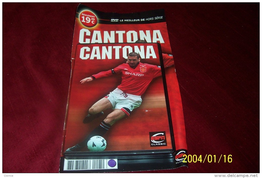 Cantona  °°°°°  Un Dvd Exceptionnel Qui Retrace L'intégralité De La Carriere Du "king" A Manchester - Documentari