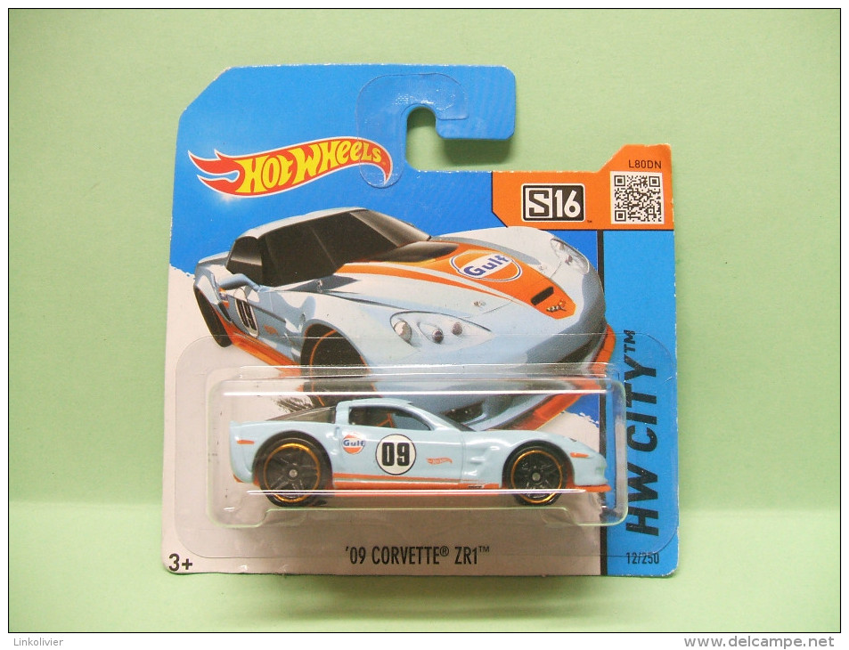 CHEVROLET CORVETTE ZR1 2009 - HW City 2015 - Performance - HOTWHEELS Hot Wheels Mattel 1/64 EU Blister - HotWheels