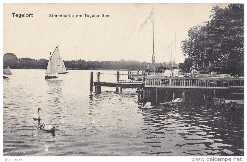 Berlin Tegel - Strandpartie Am Tegeler See - Tegel