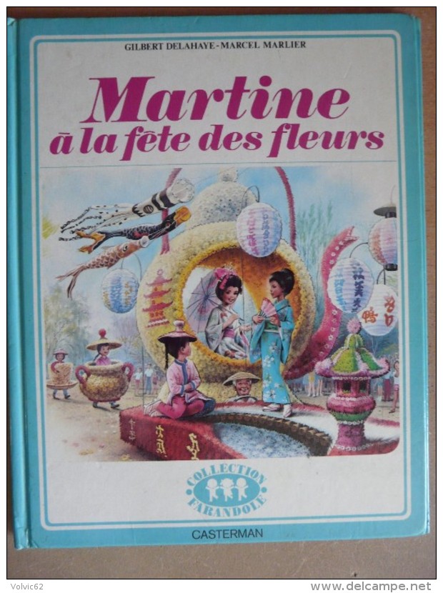 Martine à La Fête Des Fleurs Collection Casterman  Imprimé 1974 - Casterman