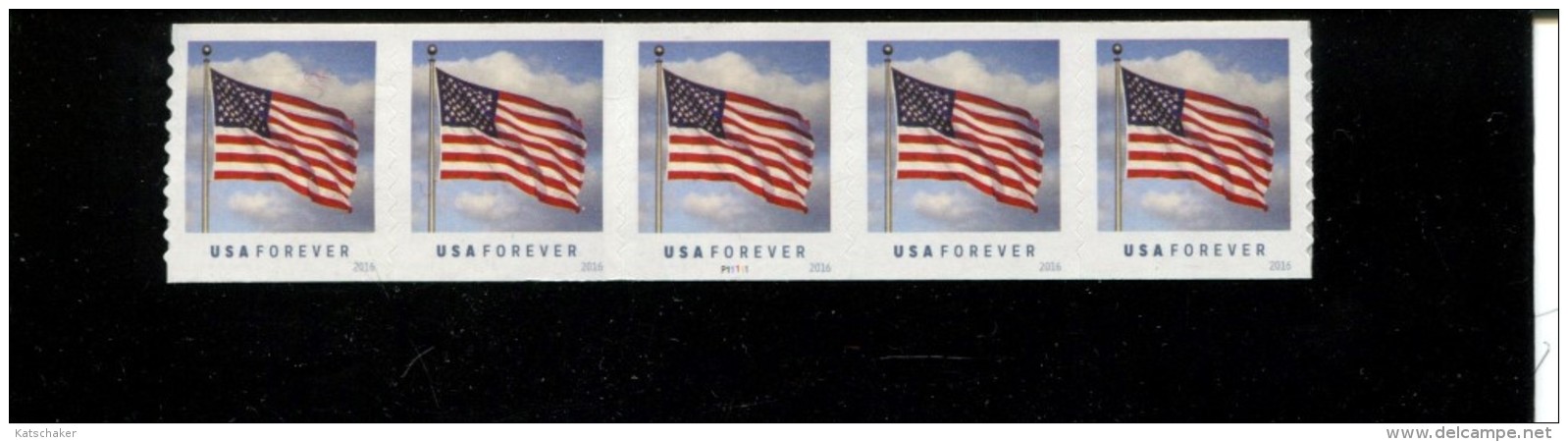 375819806 Year 2016 USA  MINT NEVER HINGED POSTFRIS NEUF SANS  CHARNIERE POSTFRISCH EINWANDFREI SCOTT 5053 FLAG PCN 5 - Neufs