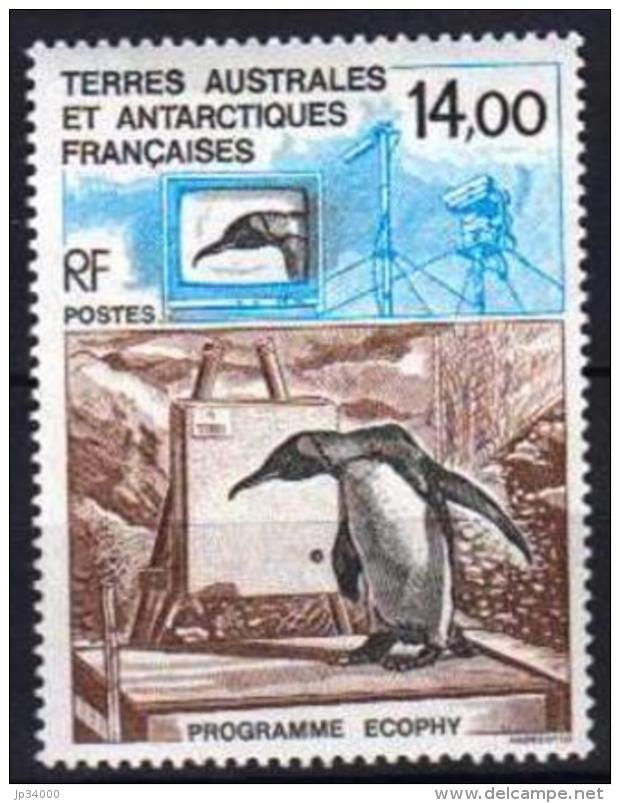 TERRES AUSTRALES ANTARTIQUES FRANCAISES  Faune Marine,  Manchots Yvert N° 180 ** MNH. - Autres & Non Classés