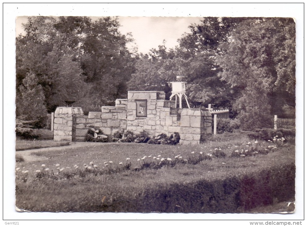 0-5400 SONDERSHAUSEN - STRAUSSBERG, Pionierlager Gheorghiu Dey, Thälmann-Denkmal, 1963 - Sondershausen