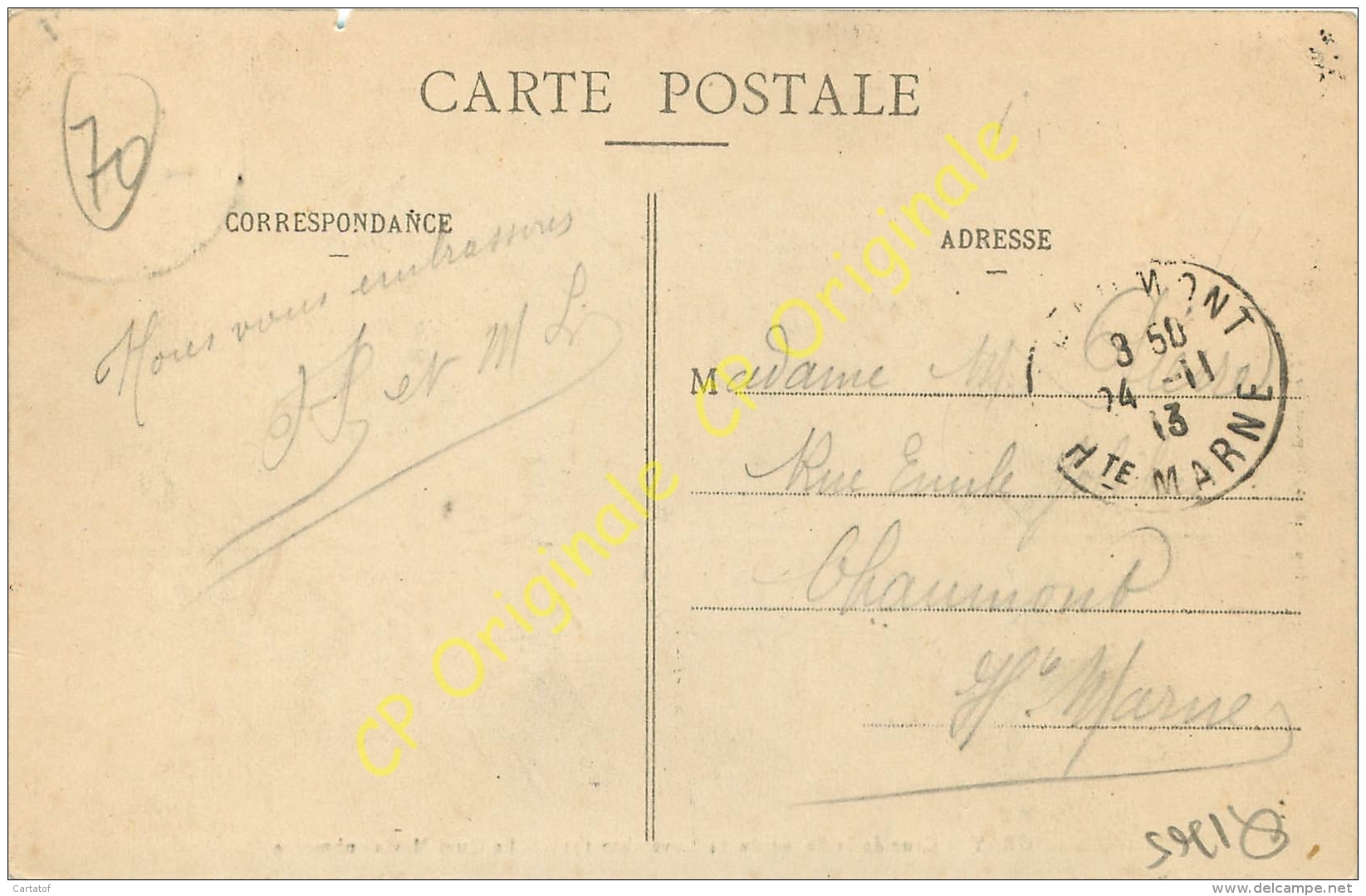 70. GRAY . Crue De La Saone 14 Novembre 1913 .  Quai Mavia Submergé . CPA Animée . - Gray