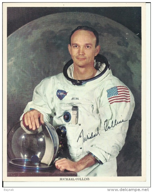 MICHAEL COLLINS  --  ASTRONAUT, SPACE FLIGHT TO MOON, APOLLO 11  --       PHOTO   25,5 Cm X 20,5 Cm - Aviation