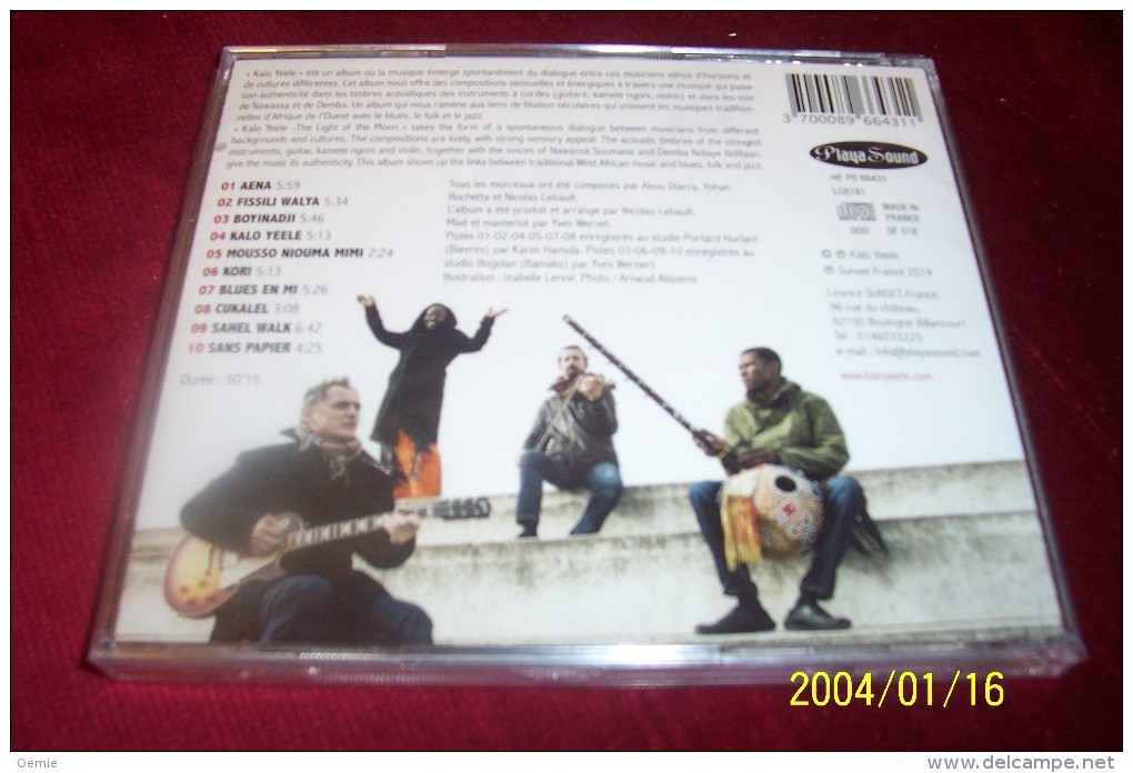 KALO YEELE  CD ALBUM   NEUF  10 TITRES  SOUS CELLOPHANE - Country & Folk