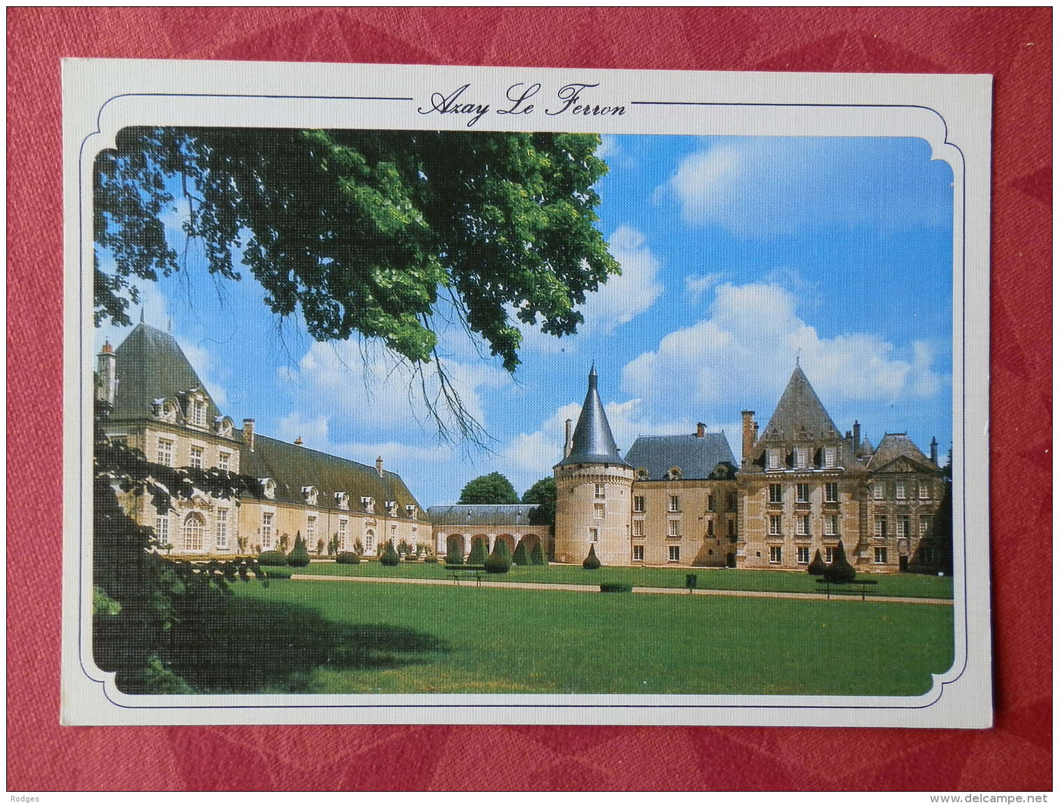 Dep 36 , Cpm  AZAY LE FERRON , Le Chateau , 36290 (04.983) - Other & Unclassified