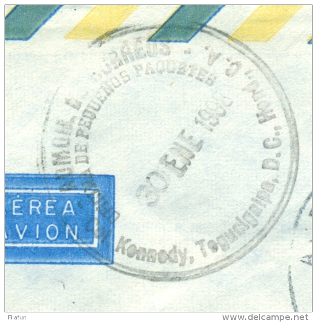 Brasil - 1998 - 4 Stamps On Cover From Bagé To Tegucigalpa / Honduras - Brieven En Documenten