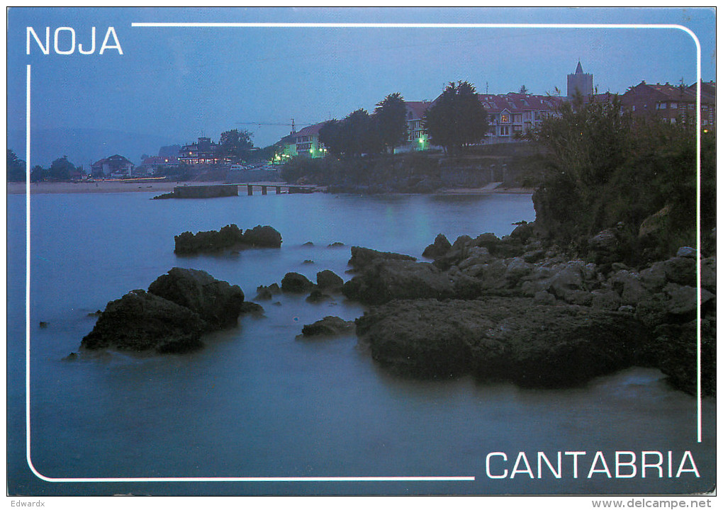 Noja, Spain Postcard Posted 1995 Stamp - Cantabria (Santander)
