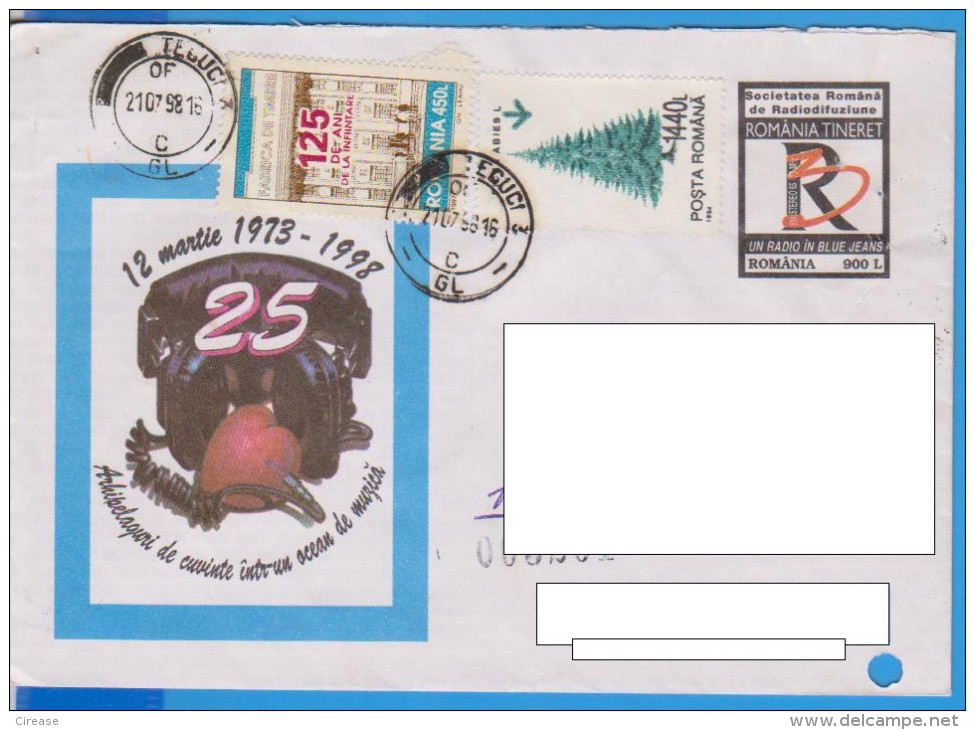 REGISTERED LETTER INFLATION STAMPS   ROMANIA STATIONERY - Altri & Non Classificati