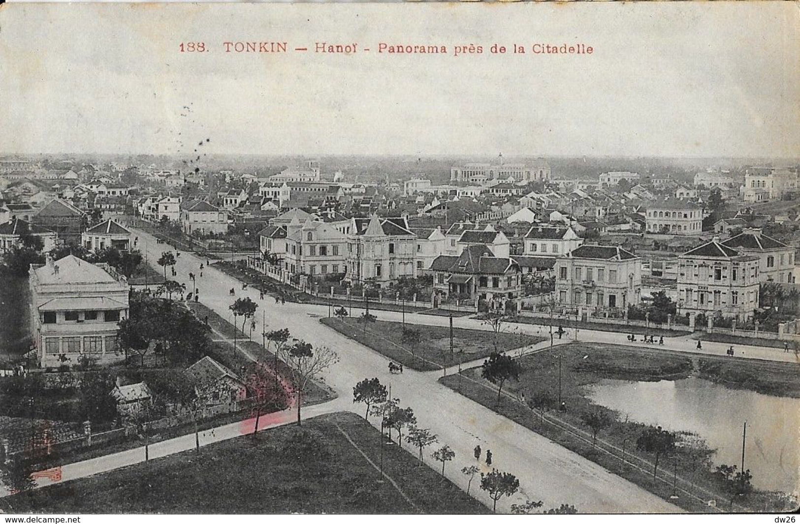 Tonkin - Hanoï - Panorama Près De La Citadelle - Viêt-Nam