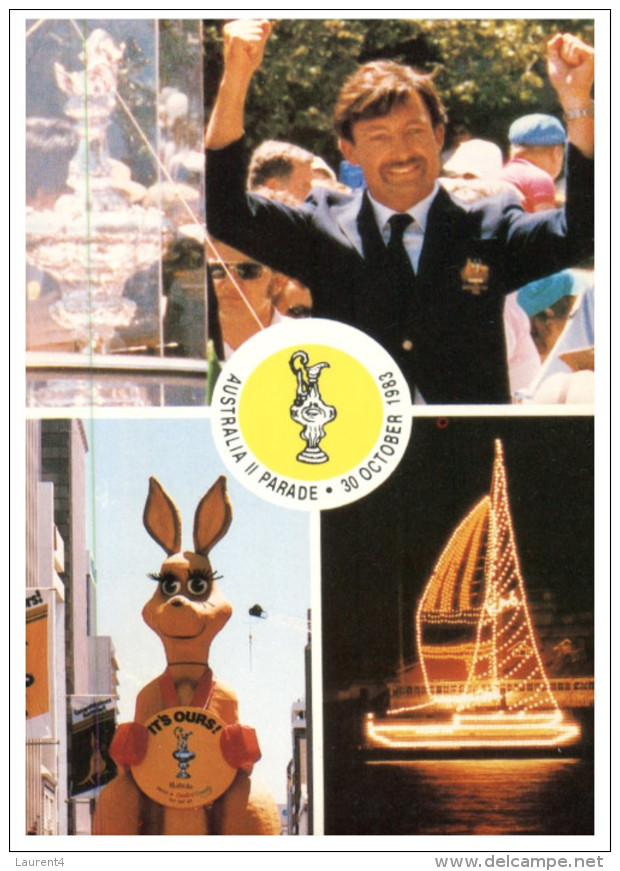 (369) Australia - America Cup Winner Parade - 1983 - Sailing Australia II - Receptions