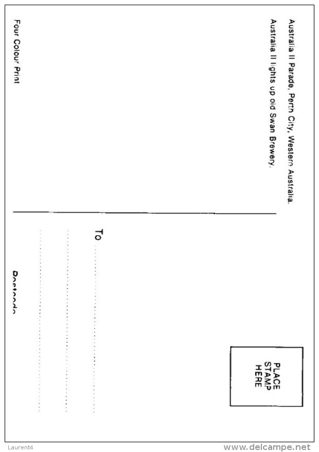 (369) Australia - America Cup Winner Parade - 1983 - Sailing Australia II - Réceptions