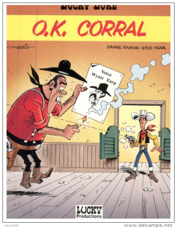 (ORL 765) Cartoon Lucky Luke OK Coral - Fumetti