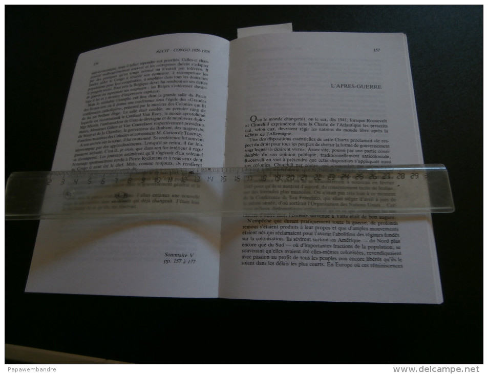 Léon Anthonin Pétillon : Récit : Congo 1929-1958 (édité En 1985) - Histoire