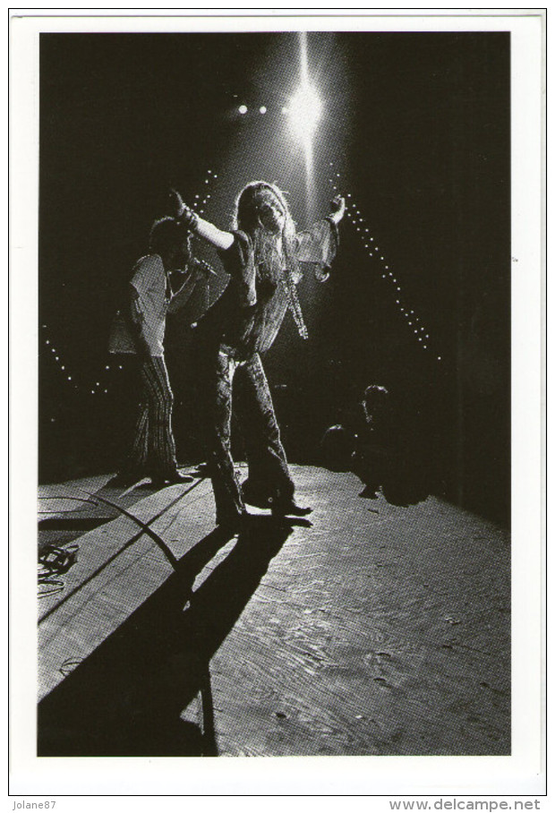 CPM  PHOTOGRAPHE  ELLIOTT LANDY    JANIS JOPLIN  WOODSTOCK FESTIVAL OF PEACE AND MUSIC  12 AOUT 1969 - Sonstige & Ohne Zuordnung