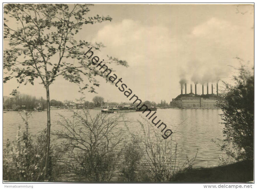 Berlin-Treptow - Blick Von Der Insel Der Jugend Auf Die Spree - Foto-AK Grossformat - VEB Postkarten-Verlag Berlin - Treptow