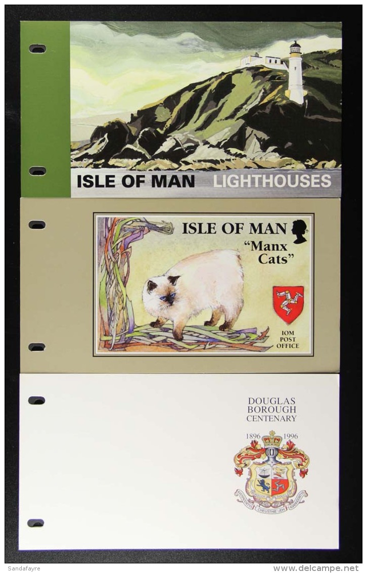 ISLE OF MAN PRESENTATION PACKS 1996-1998 All Different Collection Of Presentation Packs Containing Superb Never... - Autres & Non Classés