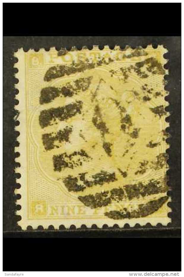 1862 9d Bistre, Small Uncoloured Letters, SG 86, Good To Fine Used, Cat SG &pound;500. For More Images, Please... - Andere & Zonder Classificatie