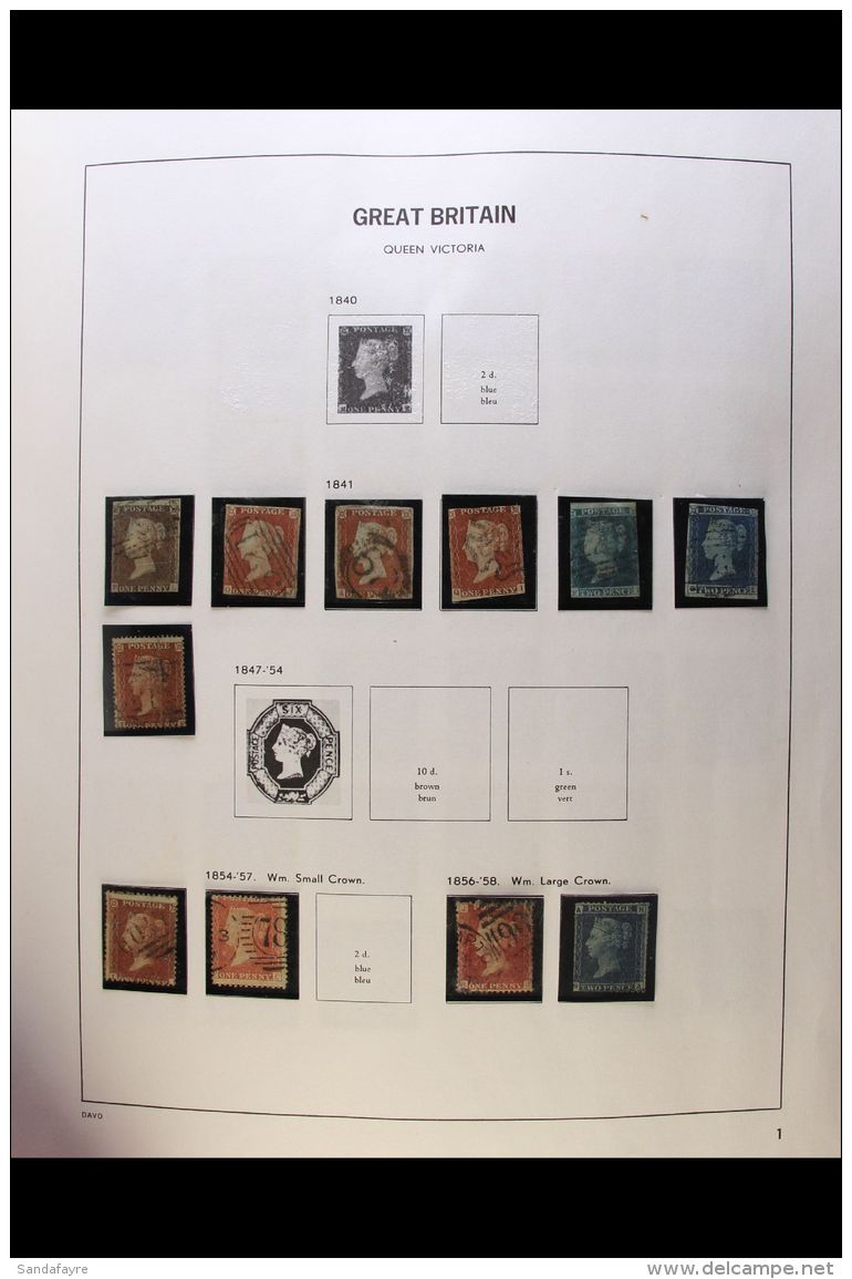 1841-2003 UNFINISHED PROJECT. A Series Of Chiefly Used Collections Presented In Mounts In 5 Printed "Stanley... - Andere & Zonder Classificatie