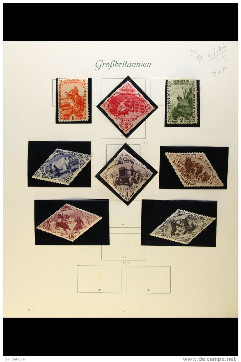 1926-1936 COLLECTION On Leaves, Mint &amp; Used, Inc 1927 Set Mint, 1934 Registered Sets NHM &amp; Used, Plus... - Touva