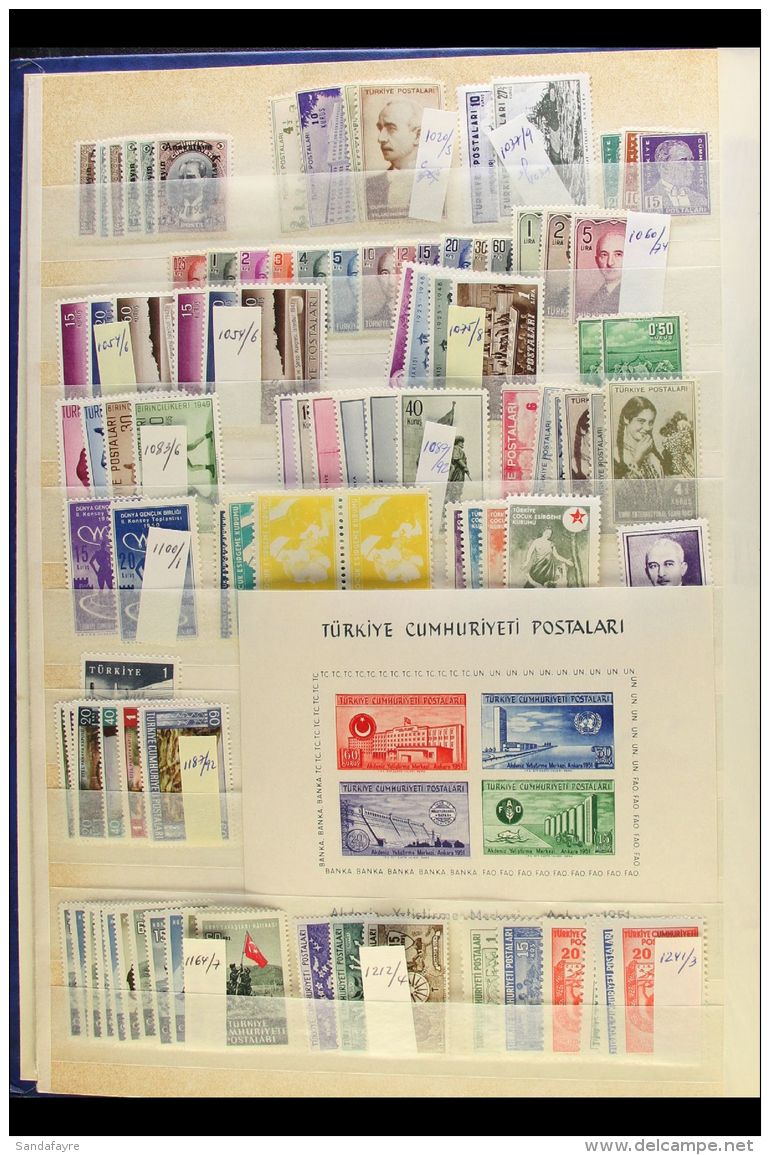 1943-2002 NEVER HINGED MINT ACCUMULATION Of Complete Sets With Light Duplication (usually X2 To X6 Of Each, Many... - Andere & Zonder Classificatie