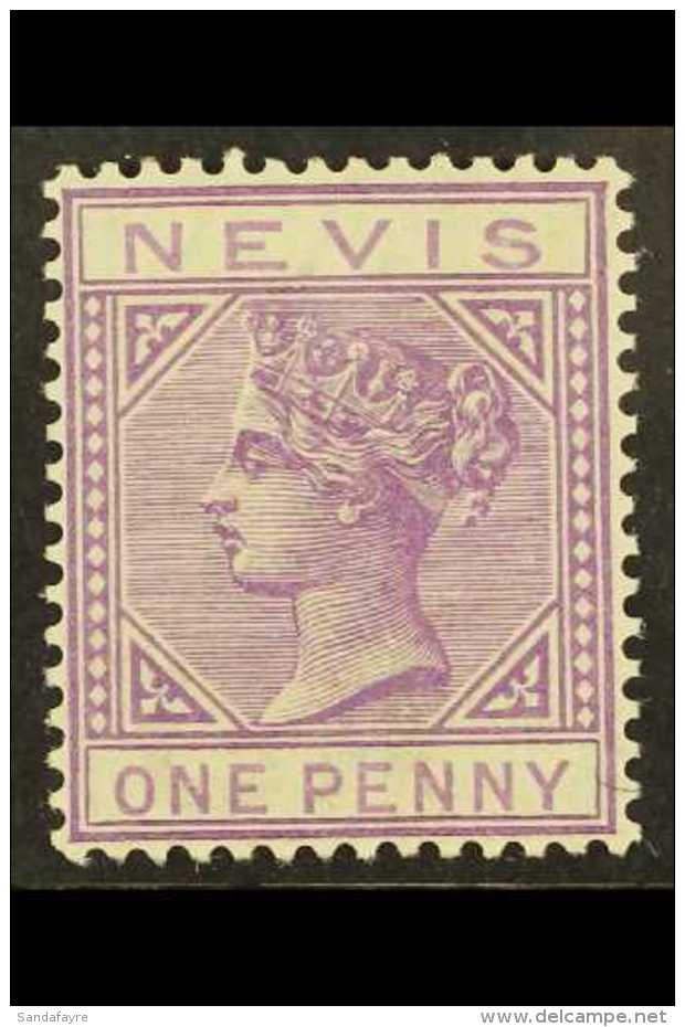 1882-90 1d Lilac Mauve, SG 26, Very Fine Mint For More Images, Please Visit... - St.Christopher, Nevis En Anguilla (...-1980)