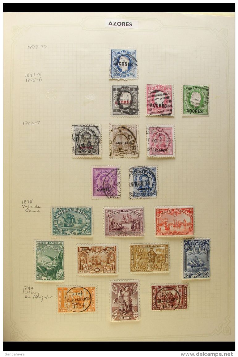 1870s - 1970s ORIGINAL MINT &amp; USED COLLECTION Presented In A Spring Back Binder. An Extensive Unpicked... - Other & Unclassified