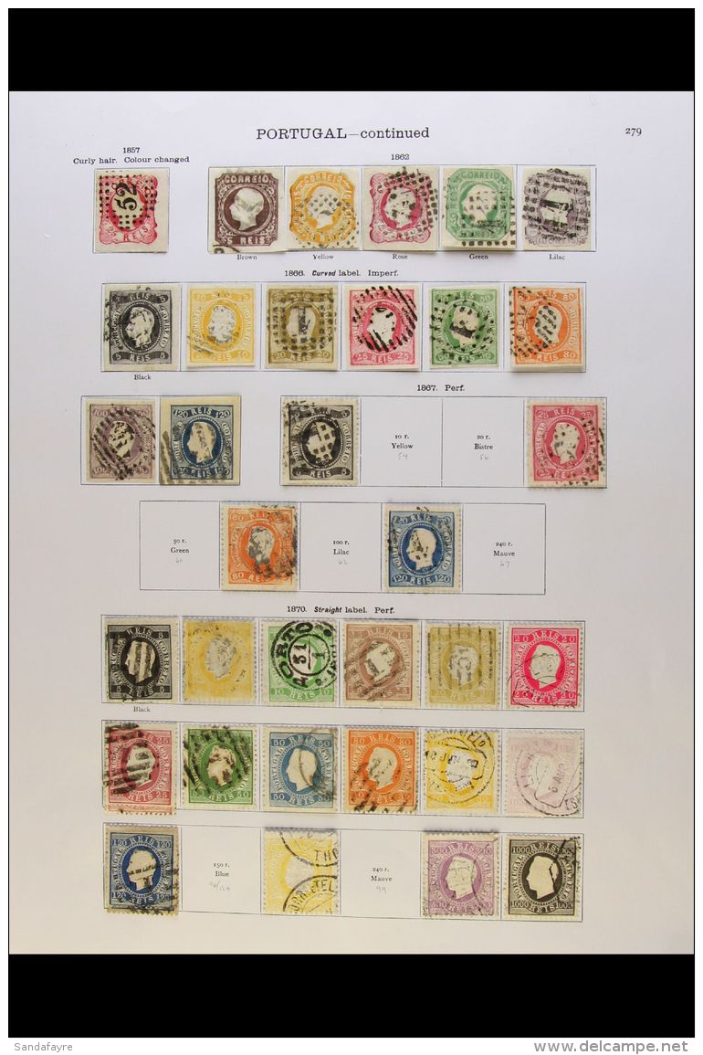 1853 - 1935 VALUABLE MINT AND USED COLLECTION Highly Attractive Collection On Printed Pages With Many Complete... - Other & Unclassified