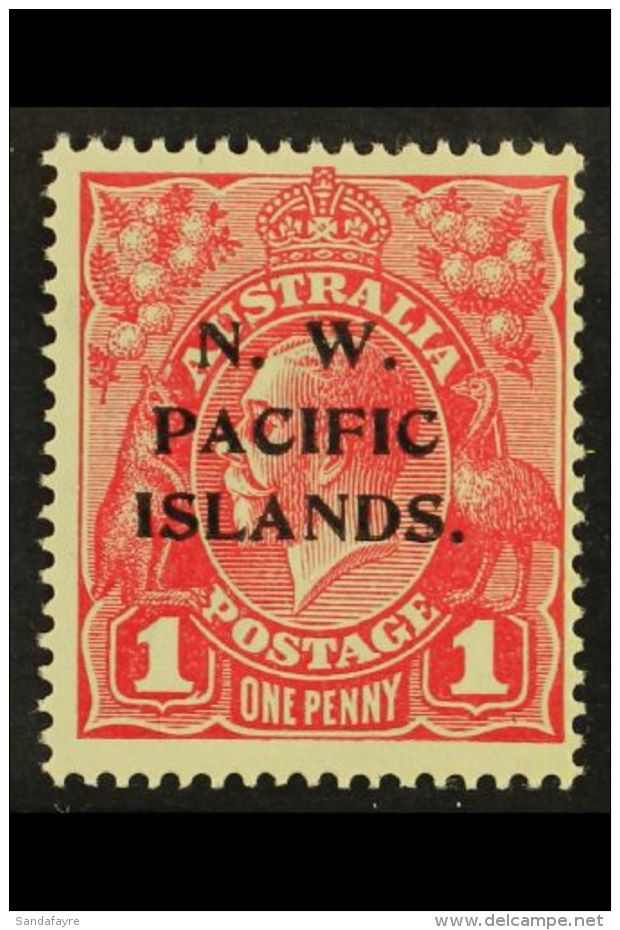 1918 - 22 1d Carmine Red, Die II, SG 103b, Very Fine And Fresh Mint. For More Images, Please Visit... - Papua-Neuguinea