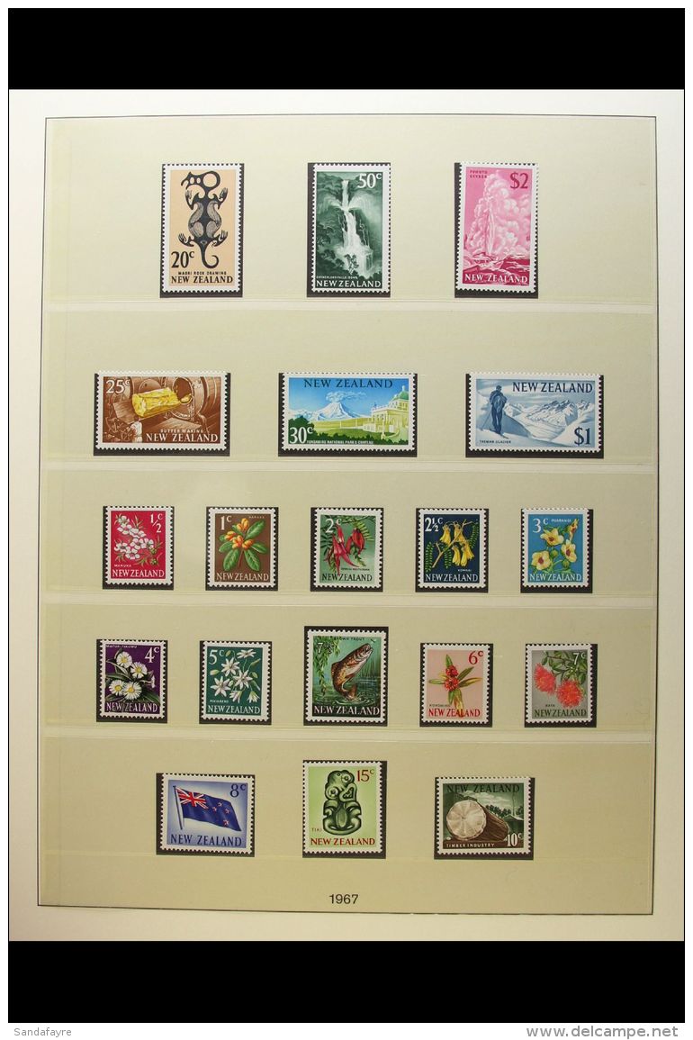 1953-89 EXTENSIVE MINT COLLECTION An Attractive Collection, Mostly Never Hinged Mint, Presented In A Pair Of... - Andere & Zonder Classificatie