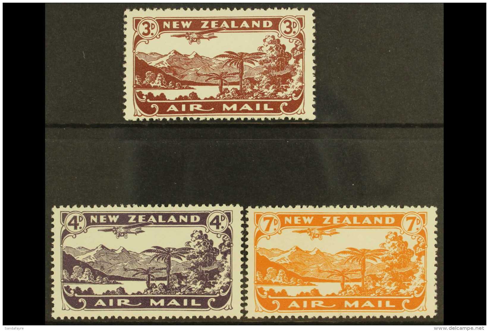 1931-35 Air Complete Set, SG 548/550, Never Hinged Mint. (3 Stamps) For More Images, Please Visit... - Other & Unclassified