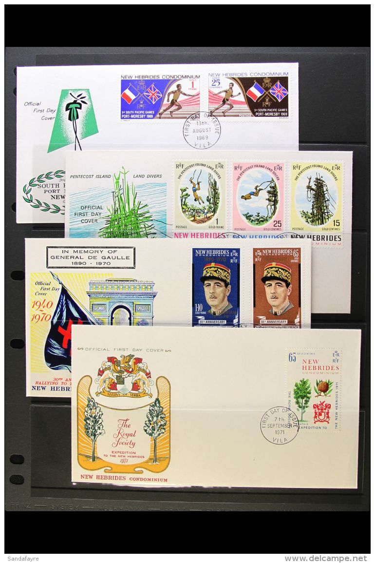 1969-77 FIRST DAY COVERS COLLECTION An Attractive Collection With Both English &amp; French Inscribed Issues. All... - Sonstige & Ohne Zuordnung