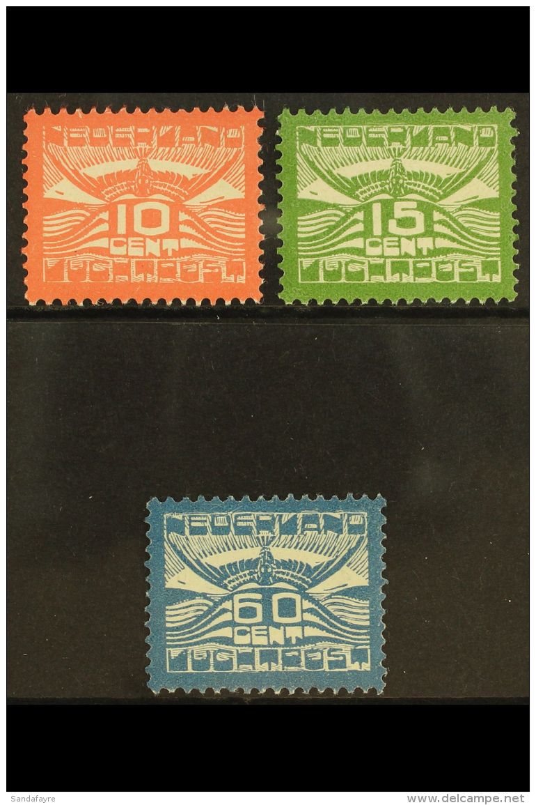 1921 Air Complete Set (Michel 102/04, SG 239/41), Fine Never Hinged Mint, Very Fresh. (3 Stamps) For More Images,... - Other & Unclassified