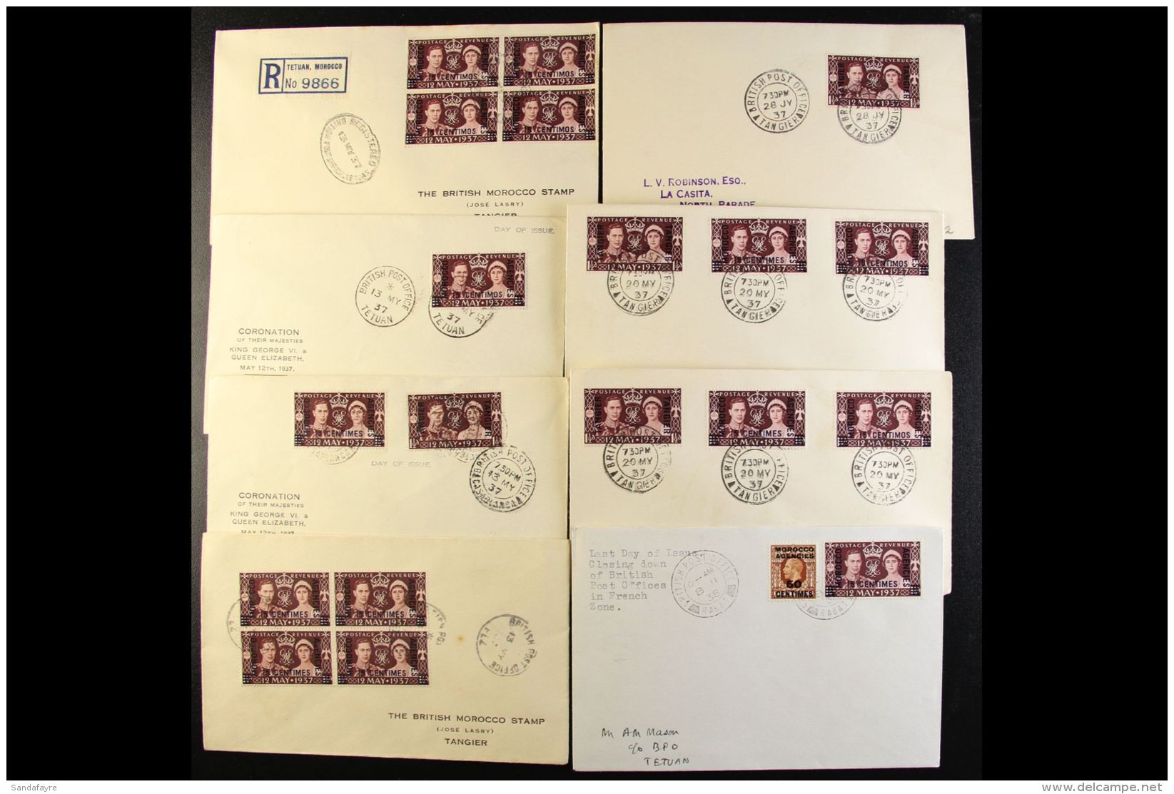 1934-1938 COVERS. An Interesting Collection Of Mostly Philatelic Covers, Inc Registered Items, First Day &amp;... - Sonstige & Ohne Zuordnung