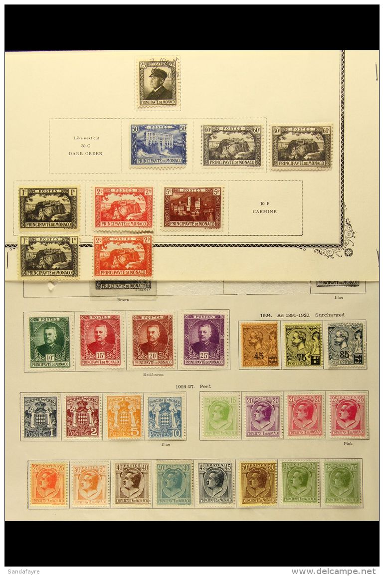 1922-66 CLEAN COLLECTION Of Chiefly All Different Mint &amp; Used Ranges On Printed Pages. Includes 1922-23 Views... - Other & Unclassified